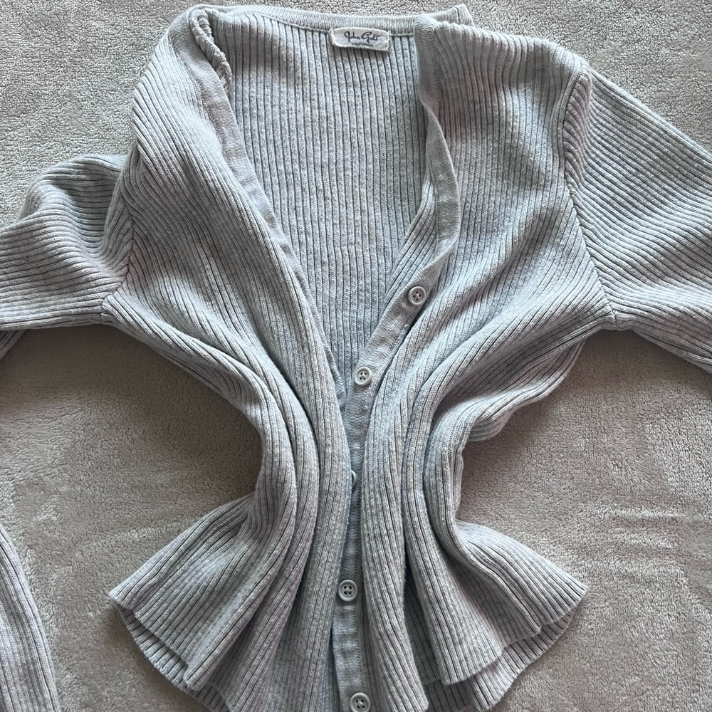 Brandy Melville Gray Cardigan 💕